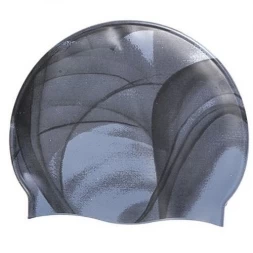 Шапочка для плавания &quot;FASHY Silicone Cap&quot;, силикон, серый
