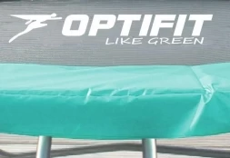Батут OPTIFIT Like Green 6ft 1,83 м с зеленой крышей, фото 2