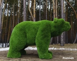 Топиари медведь Муни - газон Eco/Eco Green, фото 9
