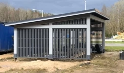 Навес односкатный СКАНДИНАВСКИЙ Базовая комплектация, фото 4