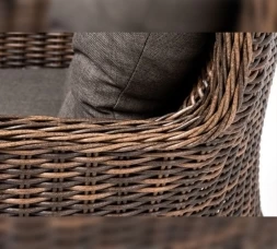 Зона 4 Алиса кофейный комплект из искусственного ротанга, цвет коричневый, фото 10