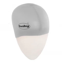 Шапочка для плавания &quot;FASHY Silicone Cap&quot;, силикон, серебристый