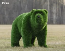 Топиари медведь Муни - газон Deluxe/Deluxe Green, фото 1