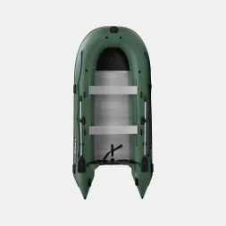 Gladiator C 420 AL ACTIVE Зеленый моторная лодка ПВХ Алюминиевый пайол, фото 2