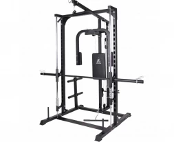 Силовой комплекс со скамьей, машина Смита DFC Homegym D943 (три короба), фото 2