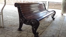 Скамейка чугунная «Нескучный Сад»