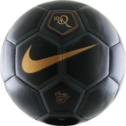 Мяч для футзала тренировочный &quot;NIKE Rolinho Menor X 10R&quot;, р.4, серо-черно-золотистый