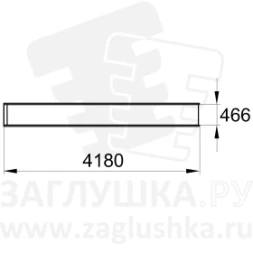 Горка из нержавеющей стали высотой 2400 мм с боковыми ограничителями, фото 5