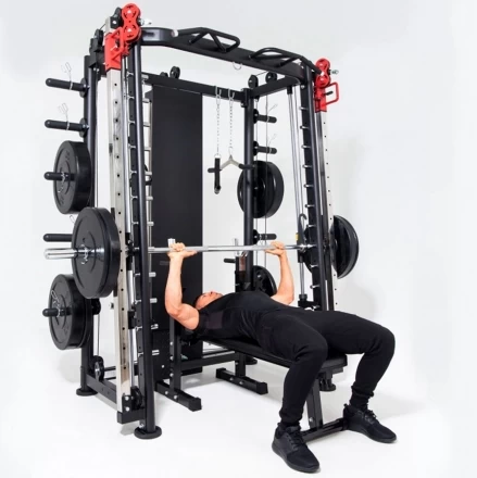 Силовая станция, машина Смита DFC PowerGym D822, фото 14