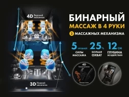 Массажное кресло FUJIMO 氣 GURU2 F800 Серый, фото 7