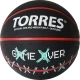 Мяч баск. &quot;TORRES Game Over&quot; B02217, р.7, резина, нейлон. корд, бут. кам., черный