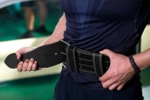 Пояс для пауэрлифтинга 100 мм, 1 игла, трехслойный