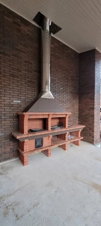 Печь Аристократ 730 Прямоугольный кирпич красный , фото 7