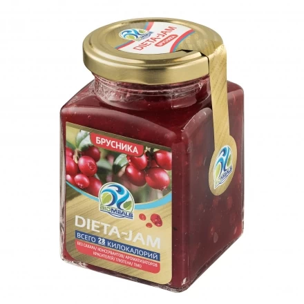 Джем Biomeals Dieta-Jam Брусника, фото 1