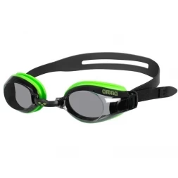 Очки для плав. &quot;ARENA Zoom X-Fit&quot;, арт.9240456, ДЫМЧАТЫЕ линзы, регулир.перенос., зеленая оправа