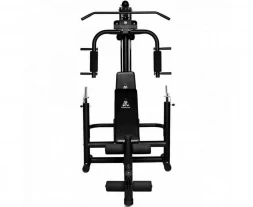 Силовой комплекс со скамьей DFC Homegym (три короба + два груза), фото 4