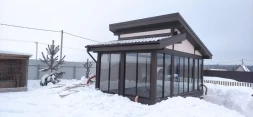 Застекленная беседка ЛИДЕР, фото 2