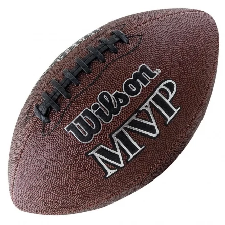 Мяч для американского футбола &quot;WILSON NFL MVP Official&quot;, резина, бутиловая камера, коричневый, фото 1