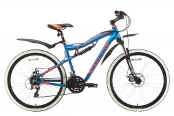 Велосипед Stark'18 Voxter 26.4 FS D голубой/оранжевый/чёрный 18&quot;