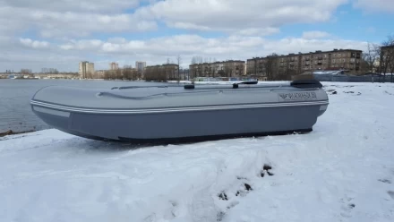 Лодка ПВХ Флагман DK 350 НДНД надувная под мотор, фото 6