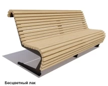 Скамейка уличная Стрит, Сосна 1,5 м