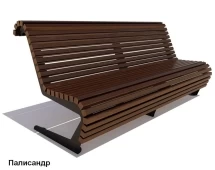 Скамейка уличная Стрит, Сосна 1,5 м