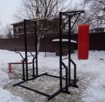 Миникомплекс для воркаута мобильный улучшенный  W-3.00 