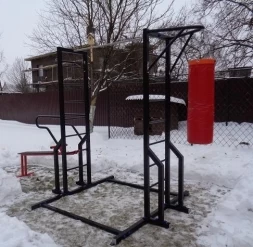 Миникомплекс для воркаута мобильный улучшенный  W-3.00 , фото 12