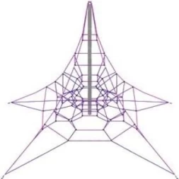 Игровая сетка серия &quot;Звезда&quot; ПД-015 (7х7х4), фото 1