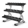 Изображение товара Стойка для гантелей в 3 ряда на 10 пар PRECOR DBR814