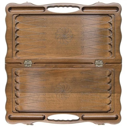 Нарды резные &quot;Армянский узор 6&quot; с ручкой 60, Haleyan, фото 5