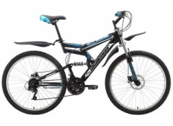 Велосипед Challenger Genesis Black/White/Blue 17''