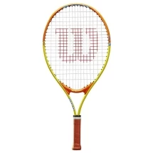 Ракетка б/т Wilson SLAM 23, арт. WRT20390U, для детей 7-8лет,алюминий,со струнами, желто-оранжевая