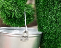 Топиари Гном с ведром - газон Eco Green