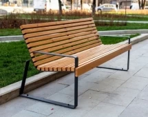 Скамейка TORUDA «Глория» со спинкой 0,6м