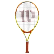 Ракетка б/т Wilson Slam 23, арт. WRT20390U, для детей 7-8лет,алюминий,со струнами, желто-оранжевая