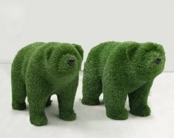 Топиари композиция медведи Стик, братья - газон Deluxe Green + Eco, фото 2