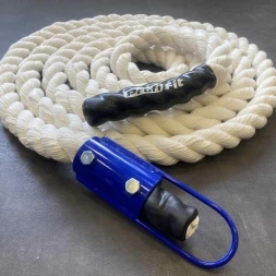 Канат для лазания хб, PROFI-FIT, D-40 мм L - 10 м, фото 2
