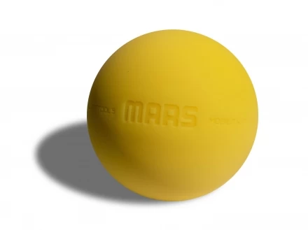 Мяч для МФР 9 см одинарный желтый, фото 1