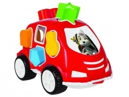 Машинка с геометрическими фигурами Pilsan Smart Shape Sorter Car ( 03-187), фото 1