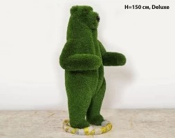 Топиари Медведь цирковой, h=200 - газон Deluxe/Deluxe Green, фото 6