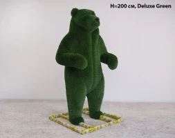 Топиари Медведь цирковой, h=200 - газон Deluxe/Deluxe Green, фото 4
