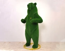 Топиари Медведь цирковой, h=200 - газон Deluxe/Deluxe Green, фото 8