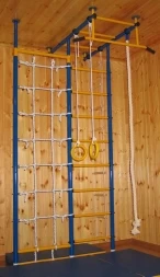 Детский спортивный комплекс Городок Babysport Т-образный с сеткой-60см., фото 2
