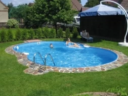 Бассейн Summer Fun 7,25x4,6х1,2 м восьмерка, фото 2