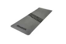 Тренировочный коврик (мат) для фитнеса нескользящий Reebok (серый) RAMT-11024GRS 