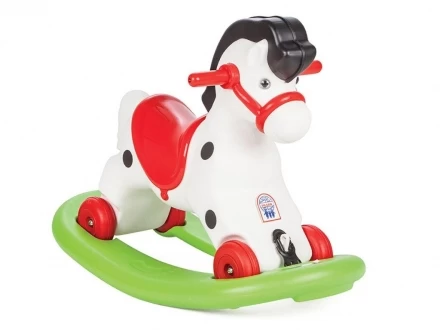 Качалка-каталка лошадка с блокировкой и музыкой Pilsan Rocking Horse (07-520), фото 1