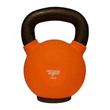 Обрезиненная гиря Perform Better Neoprene Kettlebell, вес: 18 кг, фото 1