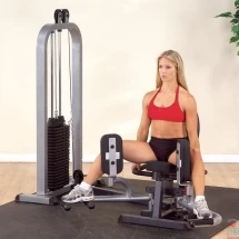 Блочный тренажер приведение-отведение ног сидя Body-Solid GIOT-STK
