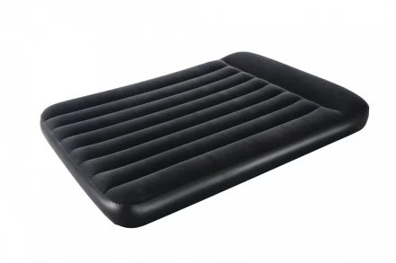 67462 Надувной матрас Aerolax Air Bed(Double) 191х137х30 см со встроенным насосом, фото 1